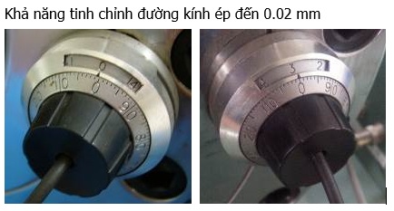 Máy tóp ống thủy lực HTC